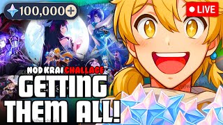 100,000 Primogems VS Nod Krai – Can I Get Them All? GENSHIN FARMING Speedrun (DAY 7)