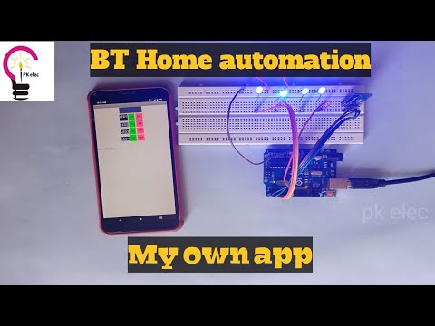 Bluetooth control LED | Arduino UNO | HC-05 | MIT APP Inventor