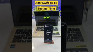 Fastest Booting Time Ever Acer Swift Go 14 #acer #shorts