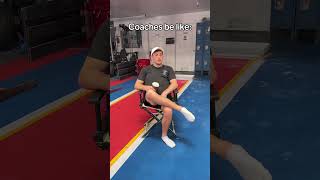 Do your coaches do these? 😂 #gymnastics #gymnast #coach #olympics #sports #sport #fails #fail