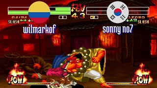 FT3 @samsho4: wilmarkof (CO) vs sonny no7 (KR) [Samurai Shodown IV Fightcade] Jan 30