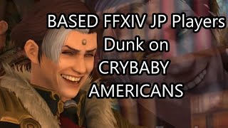FFXIV JP Players CLOWN ON Americans Crying Over Conquistador Gear 🌮🌮🌮