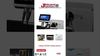 Cyklop CM 600 Coding System #shorts #ytshorts #cyklop #videojet #batchprinting #CM750 #industrial