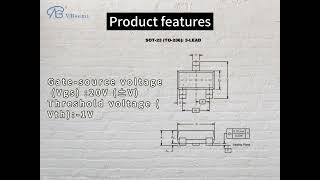 SI2303ADS-T1-GE3-VB is a SOT23 package P-Channel field effect MOS tube