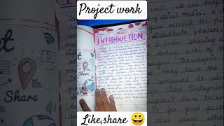 Project file on [Teenagers on social media] wel.life file #letsdomath #socialmedia #file #creative