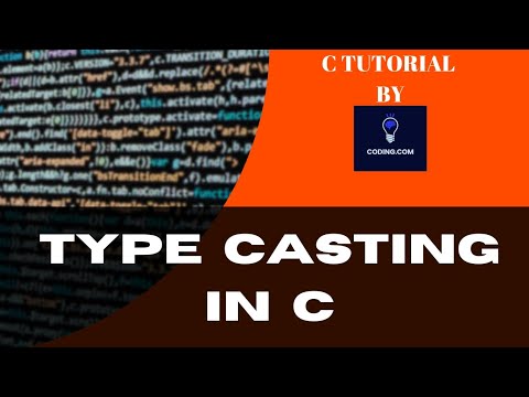 Type casting in C language||Type casting in C #hindi