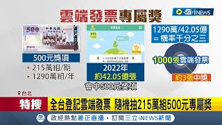 就這樣跟錢錢錯過了... 載具使用量暴增降低"專屬獎機率" 民眾曝三年多沒中過獎 電子發票沒"設定歸戶"易錯過中獎! 民眾未注意損失9700元│【台灣要聞】20230327│三立iNEWS