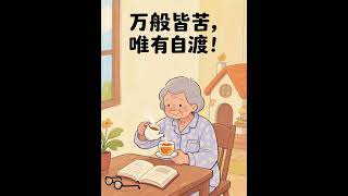 人生有太多的不得已，很多事情不如你所愿，不是你能不能接受，而是无能为力，最终无奈的选择顺其自然！所有无能为力的事，都要慢慢接受。不想这样，但也只能这样#治愈系插画 #治愈系 #人生感悟 #情感共鸣