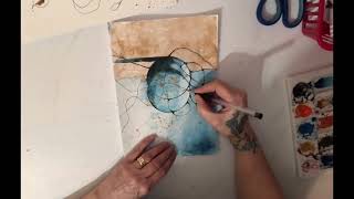 Neuro Art for beginners #neurographicart #neurographics #art #sketchbookart