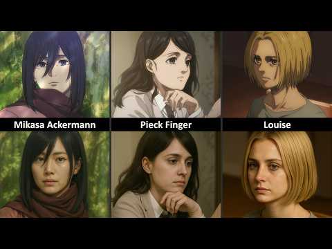 REAL LIFE Versions of EVERY Attack on Titan Character?