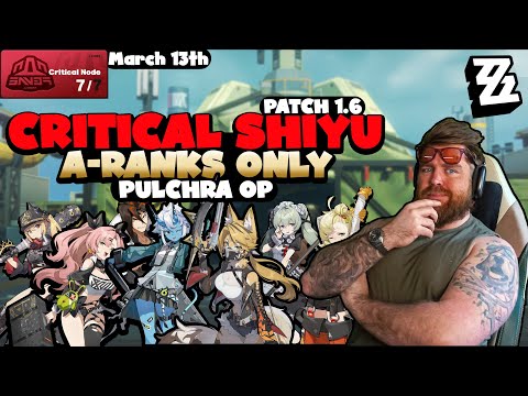 Critical Shiyu Full Clear w ONLY A RANKS Pulchra is CRACKED | Zenless Zone Zero | Shiyu 1.6 w Hako