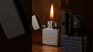The invention of the lighter and Matchstick
