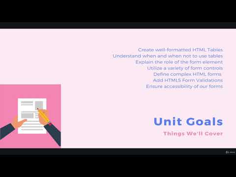#18  Unit Goals | The Web Developer Bootcamp 2021 | Complete Web Development | #coding #webdeveloper