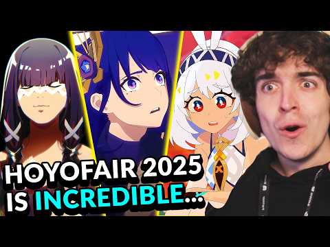 GENSHIN'S BEST ANIMATIONS! HoYoFair 2025 New Year REACTION Genshin Impact Fan Art Special Program