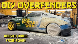 Custom DIY Bodykit/ overfenders made from foam