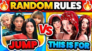 SAVE ONE, DROP ONE: RANDOM RULES ⚡️ PICK YOUR FAVORITE SONG | KPOP GAME 2025