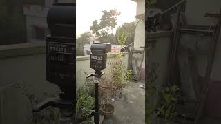 godox 520 ii flash canon 200d light test outdoor
