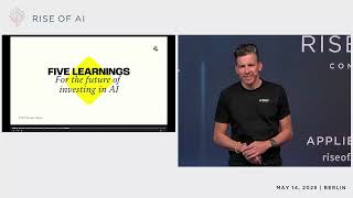 The European Entrepreneurial Way – Adrian Locher (Merantix Capital) | Rise of AI Conference 2025