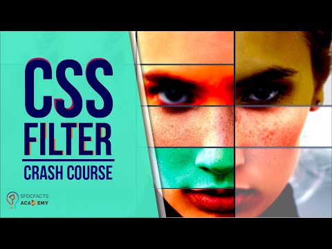 CSS Filter Crash Course | Backdrop Filter | CSS Grid | Project Based learning