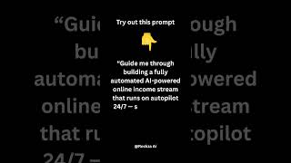Powerful AI Prompt to Build a Passive Income Business (No Investment Needed)