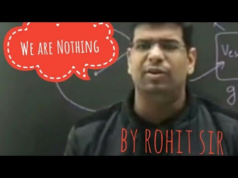 We are nothing in this universe 🔥 | Prayas Batch | Physics Wallah | Rohit sir | Fanclub Rohit sir