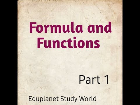 #COMPUTER #kips #cybertools #excel #cbse Formula and Functions || MS Excel || chapter 5 || class 6