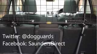 Wiremesh Car Dog Guard Fitting video