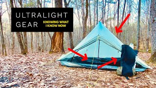 ULTRALIGHT BACKPACKING GEAR - Knowing What I Know Now