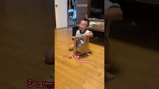 【子育て記録】めがね！笑。シュールすぎる時間。 #斉藤家の日常 #6人兄弟 #子育て記録 #だんじり #西板持 #かわいい #次男坊 #おもしろ動画
