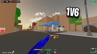 Raiding Tryhards in Da Hood for 11 Minutes.. (1v6)