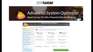 Advanced System Optimizer Speed Up Your PC with a Powerful Suite for Windows SysTweak