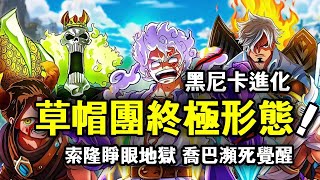 索隆濒死开左眼！乔巴以命换觉醒！草帽团全员开启终极形态 #海贼王