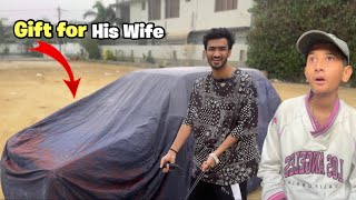 My Friend Gifted a New Car to his Wife!🚗