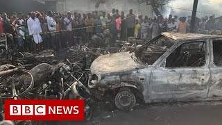 Sierra Leone explosion: Scores dead after Freetown oil tanker collision - BBC News