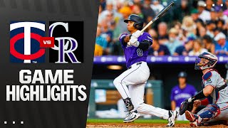 Twins vs. Rockies Game Highlights (7/19/25) | MLB Highlights