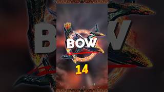 Which WEAPON Is Right For You? 14. Bow | Monster Hunter World #MHW #MonsterHunter #Gaming