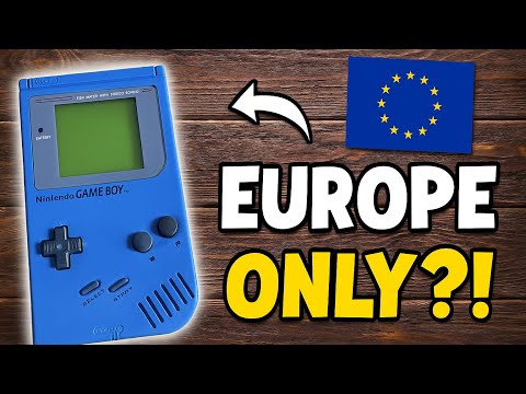 This Game Boy Was Only Sold in Europe?!