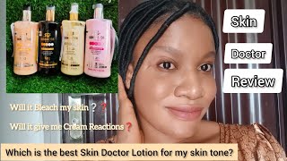 Why I Stopped Using Skin Doctor Lotion on my Skin. Skin Whitening, side effects&skin tones.