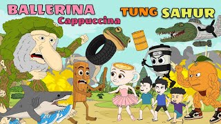 BRAINROT ANIMATION BALLERINA CAPPUCCINA TUNG TUNG SAHUR BONECA Part 4 to 6 | Pinoy Animation