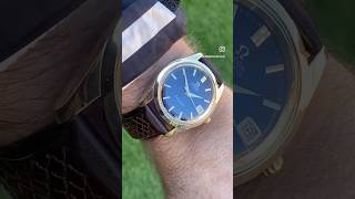 1963 Omega Vintage refurbished blue dial men’s watch #VintageOmega #OmegaWatch #watches