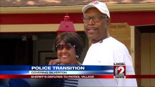 Police transition: Sheriff's deputies to patrol village