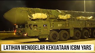 Rusia Gelar Latihan Rudal Strategis RS-24 Yars Pada Malam Hari