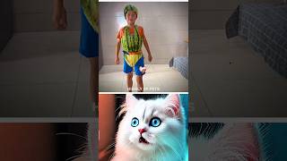 watermelon dress 🥴 #cat #funny #dance #tiktok #newshorts