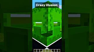 Minecraft crazy illusion moment #minecraft #shorts