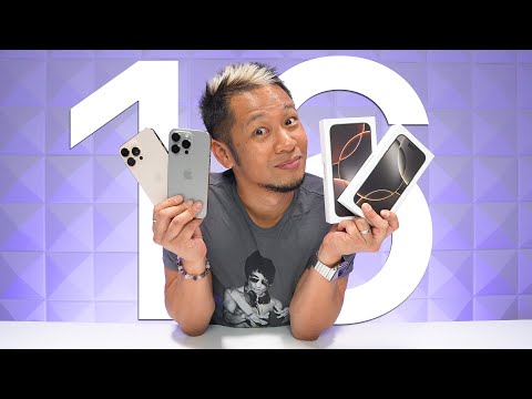 iPhone 16 Pro & 16 Pro Max Unboxing! Desert Titanium vs Natural Titanium