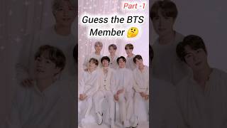 Guess the BTS member 🤔 #bts #shorts #v #jimin #jungkook