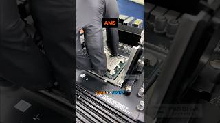 AM4 vs AM5 CPU installation #shorts