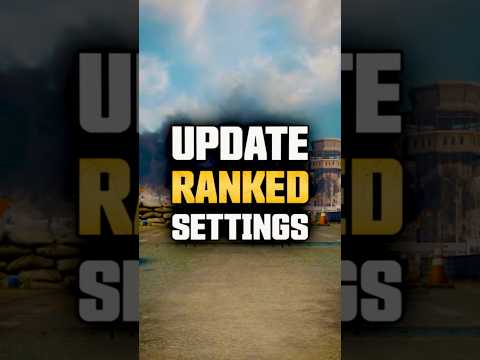 Warzone Ranked added New Settings you need!