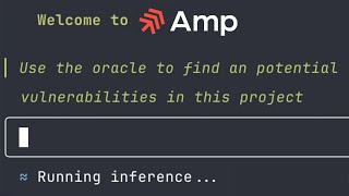 Using Amp CLI with oracle (o3) to scan for security vulnerabilities in MCP servers