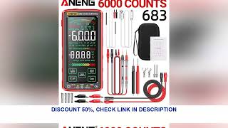 ANENG 683 6000 Counts Multimetro  Smart Multimeter High-end Touch  Test Rechargeable Multitester AC/